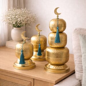Golden Ramadan Minarets set