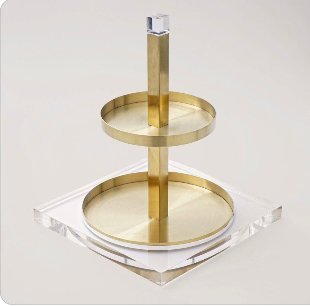 Aura Luxe Serving Stand