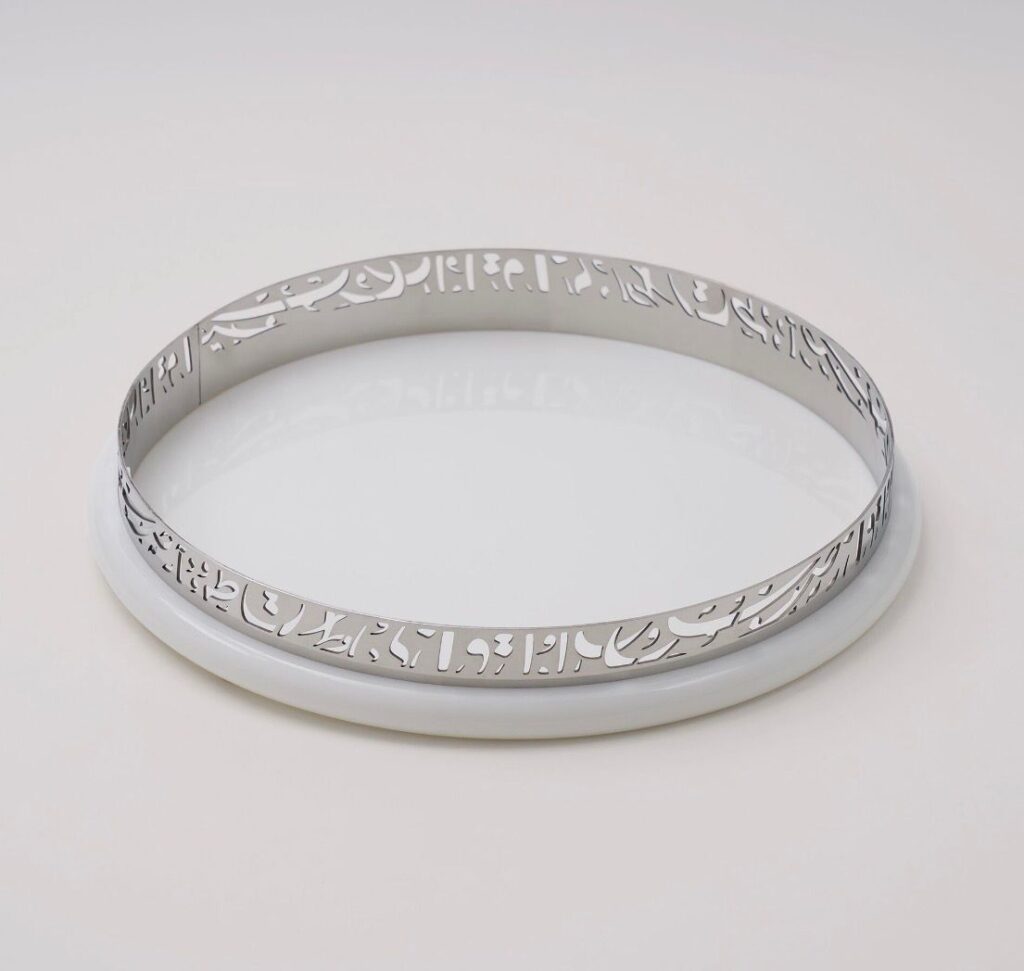 Sama Serving Bowl — Silver